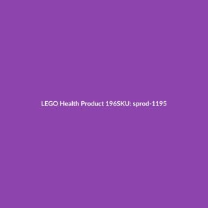LEGO Health Product 196