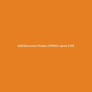 Dell Electronics Product 199