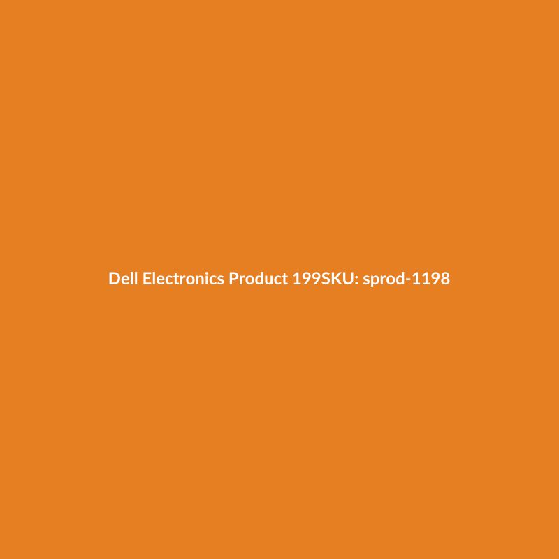 Dell Electronics Product 199