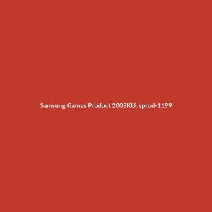 Samsung Games Product 200