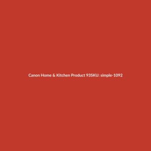 Canon Home & Kitchen Product 93