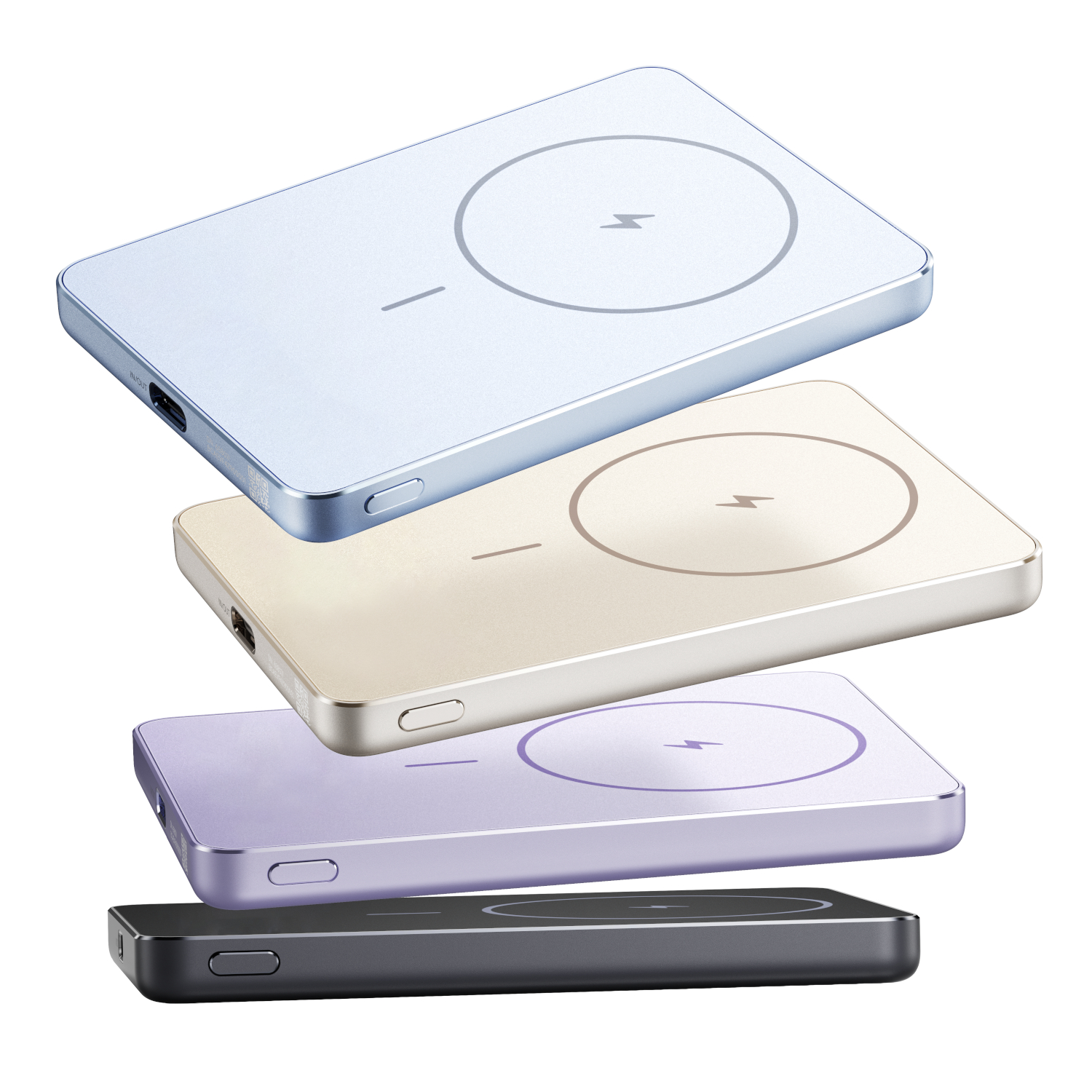 Xiaomi Super Slim Magnetic Power Bank 5000 – Purple - Image 5